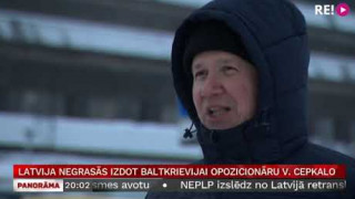 Latvija negrasās izdot Baltkrievijai  opozicionāru V. Cepkalo