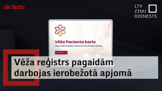 Vēža reģistrs pagaidām darbojas ierobežotā apjomā