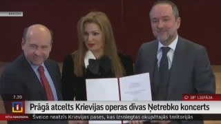 Prāgā atcelts Krievijas operas dīvas Ņetrebko koncerts