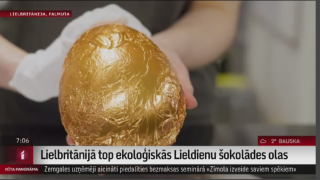 Lielbritānijā top ekoloģiskās Lieldienu šokolādes olas