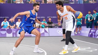 2024. gada Parīzes Olimpiskās spēles. 3x3 basketbols. Francija - Nīderlande