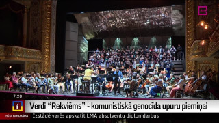 Verdi "Rekviēms" – komunistiskā genocīda upuru piemiņai