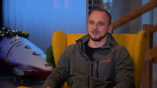 Latvijas labākais bobsleja pilots Emīls Cipulis atgriezies uz Ziemassvētku brīvdienām Latvijā