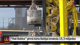 "Rail Baltica" pirmā kārta Baltijai izmaksās 15,3 miljardus