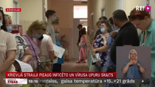 Krievijā strauji pieaug inficēto un vīrusa upuru skaits