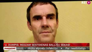 U. Dumpis: redzam sestdienas ballīšu sekas!