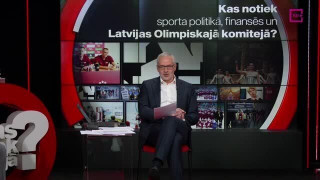 VIDEO: Kas notiek sporta politikā, finansēs un Latvijas Olimpiskajā komitejā?