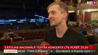Latvijas Nacionālā teātra koncerts LTV