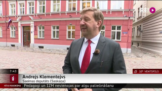 Intervija ar Saeimas deputātu Andreju Klementejvu
