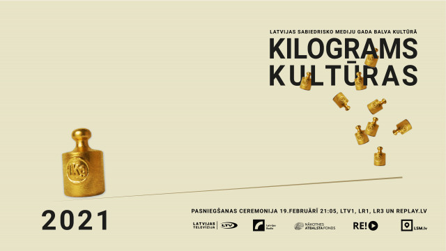 Tiešraide! "Kilograms kultūras 2021". Latvijas sabiedrisko mediju gada balvas apbalvošanas ceremonija