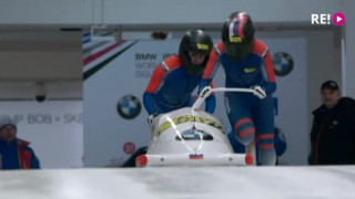Pasaules kauss bobslejā. 2.brauciens sievietēm. Uzvarētājas