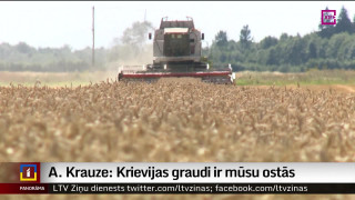 Ministrs: Krievijas graudi ir mūsu ostās