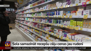 Sola samazināt recepšu zāļu cenas jau rudenī