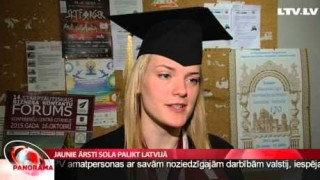 Jaunie ārsti sola palikt Latvijā