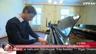 Izcilais krievu pianists Antons Ļahovskis koncertā Dzintaros