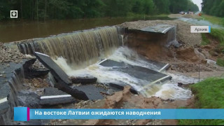 На востоке Латвии ожидаются наводнения