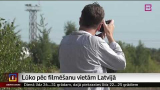 Ārvalstu kino producenti Latvijā lūko pēc filmēšanu vietām