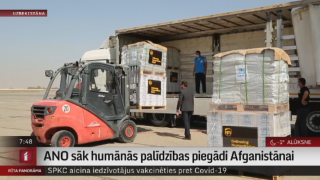ANO sāk humānās palīdzības piegādi Afganistānai