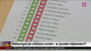 Nākamgad pie vēlēšanu urnām – ar jauniem biļeteniem?