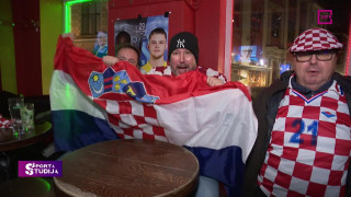 Horvātijas fani un Luka Modričs veicina īstu futbola svētku gaisotni Rīgā
