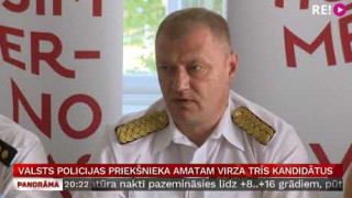 Valsts policijas priekšnieka amatam virza trīs kandidātus