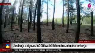 Ukraina jau atguvusi 6000 kvadrātkilometrus okupēto teritoriju