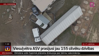 Viesuļvētra ASV prasījusi jau 155 cilvēku dzīvības