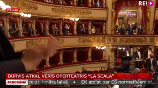 Durvis atkal vēris operteātris «La Scala»