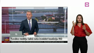 (Zīmju valodā). Dienas ziņas