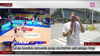 Latvijas valstsvienība turpinās FIBA Pasaules kausu ar spēli par piekto vietu