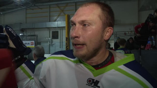 Latvijas hokeja Virslīga «Dinamo Riga» - HK «Mogo/LSPA». Elviss Želubovskis
