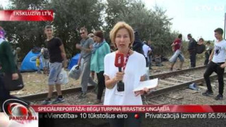 Speciālreportāža: Bēgļi turpina ierasties Ungārijā