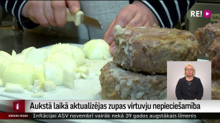 Aukstā laikā aktualizējas zupas virtuvju nepieciešamība