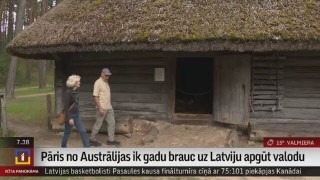 Pāris no Austrālijas ik gadu brauc uz Latviju apgūt valodu