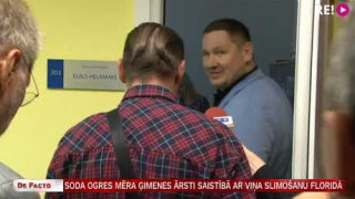 Soda Ogres mēra ģimenes ārsti saistībā ar viņa slimošanu Floridā