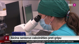 Aicina seniorus vakcinēties pret gripu