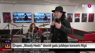 Grupas „Bloody Heels” desmit gadu jubilejas koncerts Rīgā