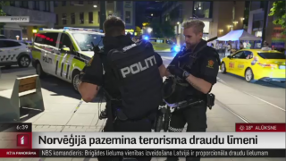 Norvēģijā pazemina  terorisma draudu līmeni