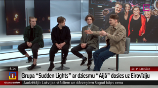 Grupa "Sudden Lights" ar dziesmu "Aijā" dosies uz Eirovīziju
