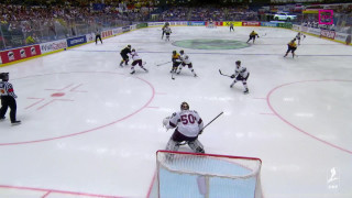 Pasaules hokeja čempionāta spēle Vācija - Latvija 4:0
