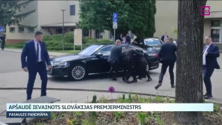 Apšaudē ievainots Slovākijas premjerministrs