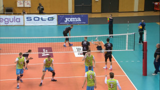 Latvijas čempionāta 3. finālspēle volejbolā "Ezerzeme/DU" - "Jēkabpils Lūši"