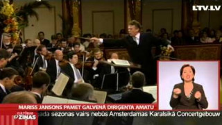 Mariss Jansons pamet galvenā diriģenta amatu