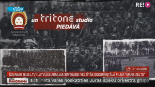 Šovakar 18.55 LTV1 Latvijas armijas simtgadei veltītā dokumentālā filma "Mans Zelts"