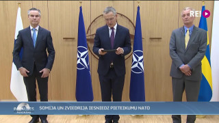 Somija un Zviedrija iesniedz pieteikumu NATO