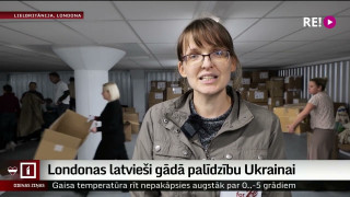Londonas latvieši gādā palīdzību Ukrainai