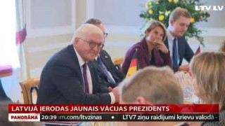 Latvijā ierodas jaunais Vācijas prezidents