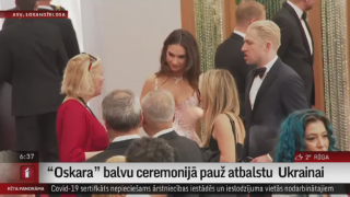 "Oskara" balvu ceremonijā pauž atbalstu  Ukrainai