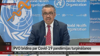 PVO brīdina par Covid-19 pandēmijas turpināšanos