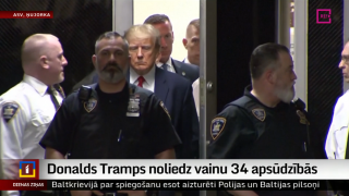 Donalds Tramps noliedz vainu 34 apsūdzībās